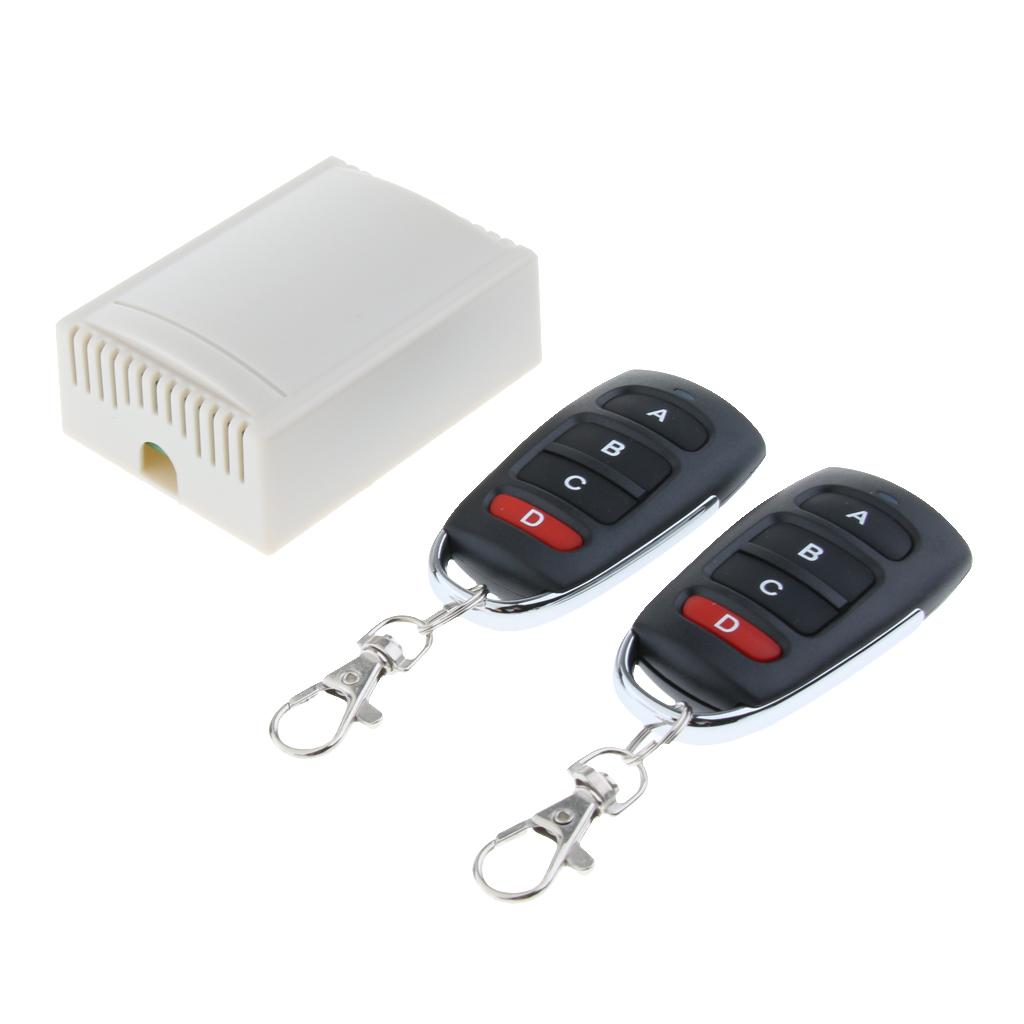 ワイヤレスリモートスイッチ 433MHz 4チャンネルRFリ - 433Mhz Receiver Module のレビューと価格